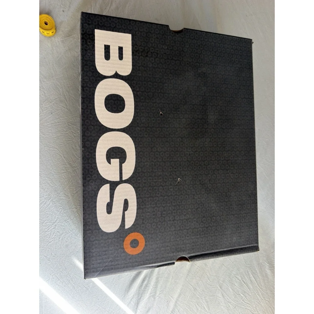 BOGS Classic High Men's Size 13 Black Waterproof Boots New in Box